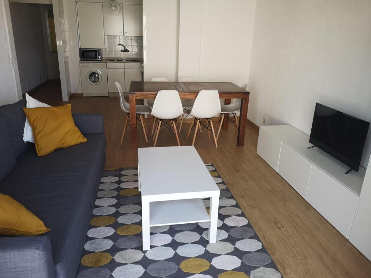 Precioso Apartamento En Primera Linea De Playa Vilagarcia de Arousa Bagian luar foto