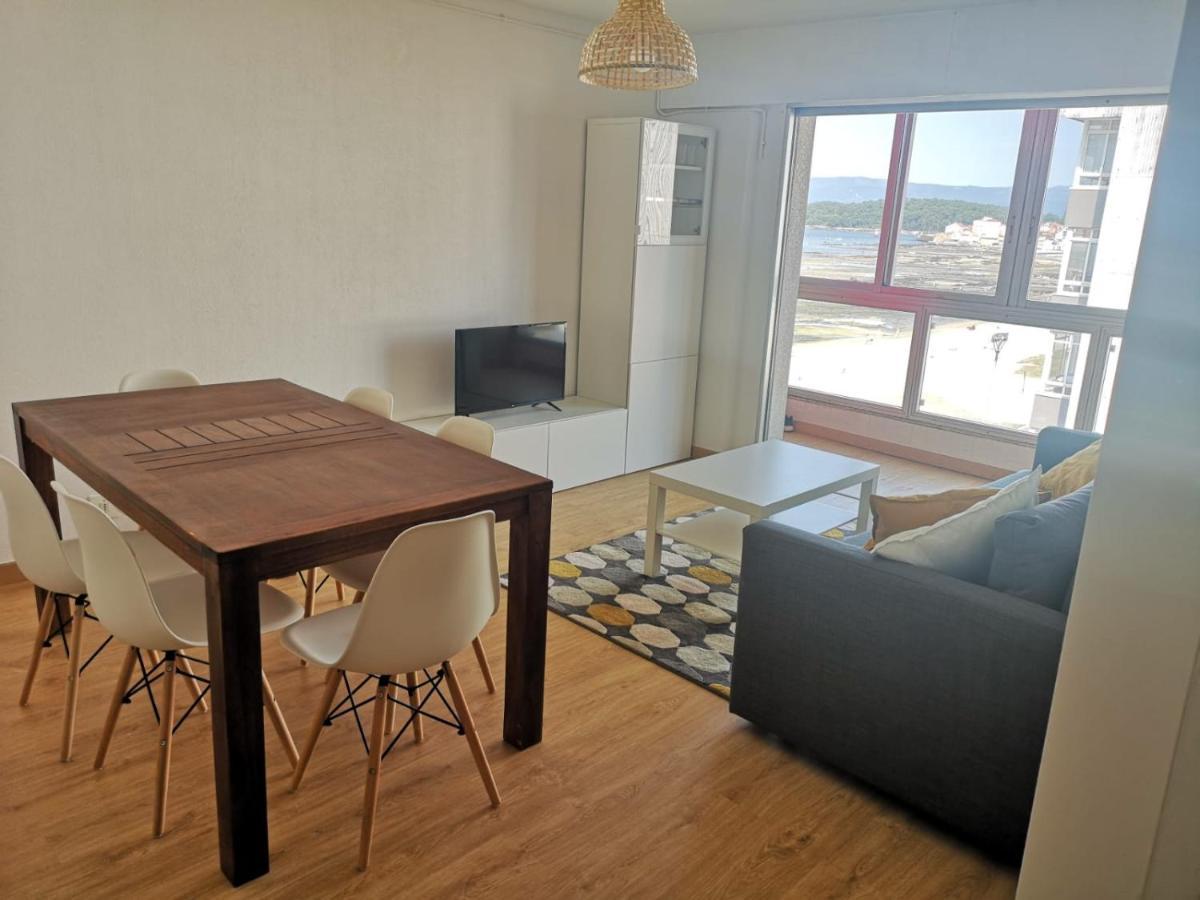 Precioso Apartamento En Primera Linea De Playa Vilagarcia de Arousa Bagian luar foto